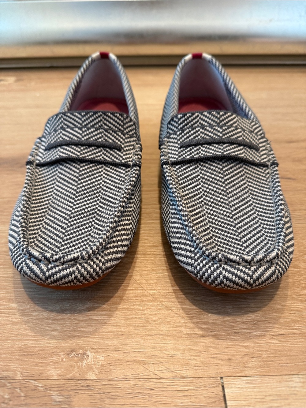 Rothy's - The Driver Herringbone Loafers - Iron Gray - Size 7 - Picture 6 of 12